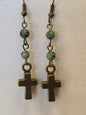 African Turquoise Phoebe Earrings