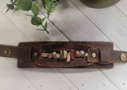 Aqua Terra Gemstone Cuff