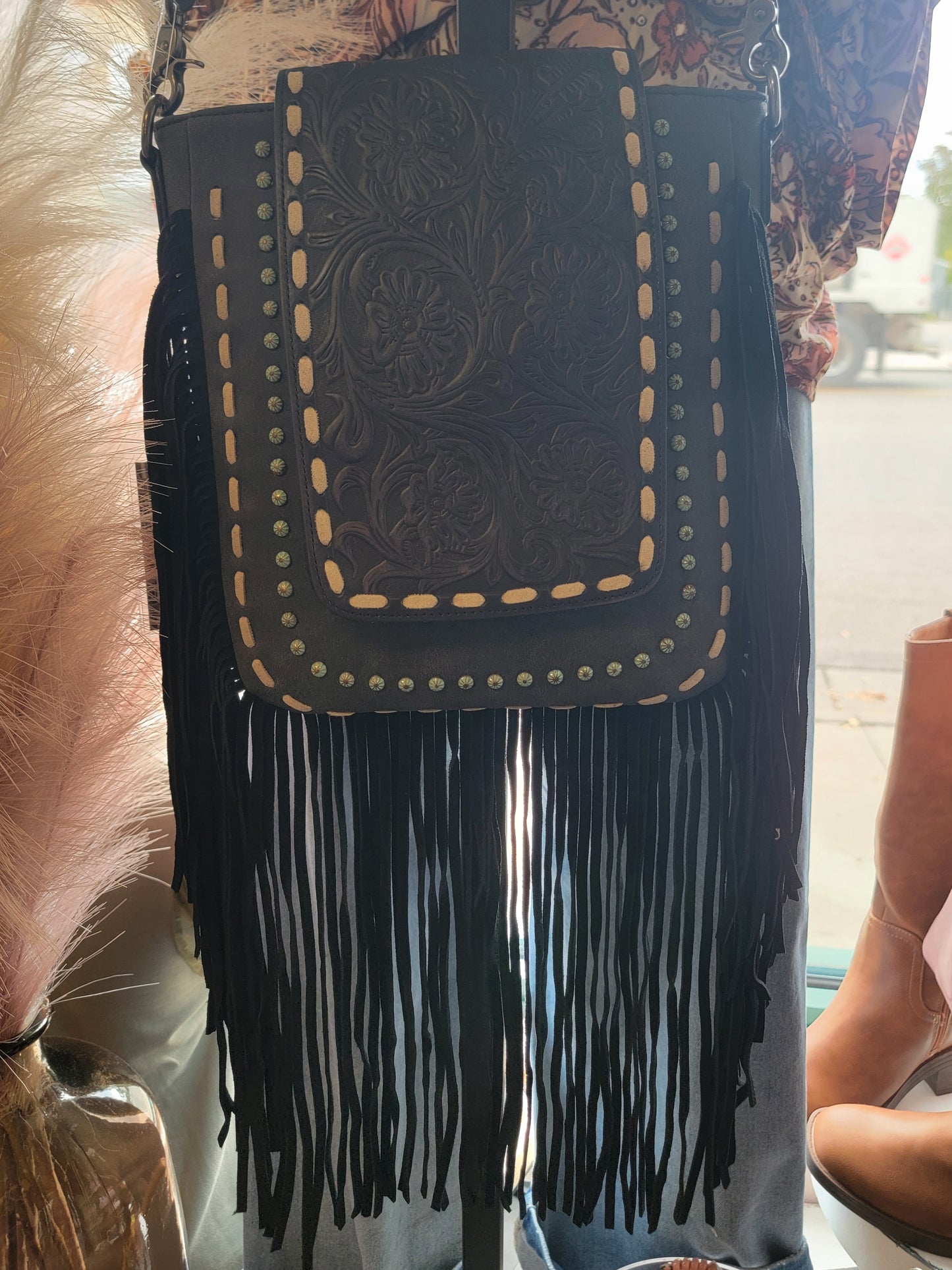Fringe Crossbody Purse