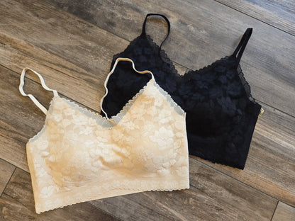 Floral Laced Bralette