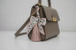 Braided Scarf and Tassell Bag Charm