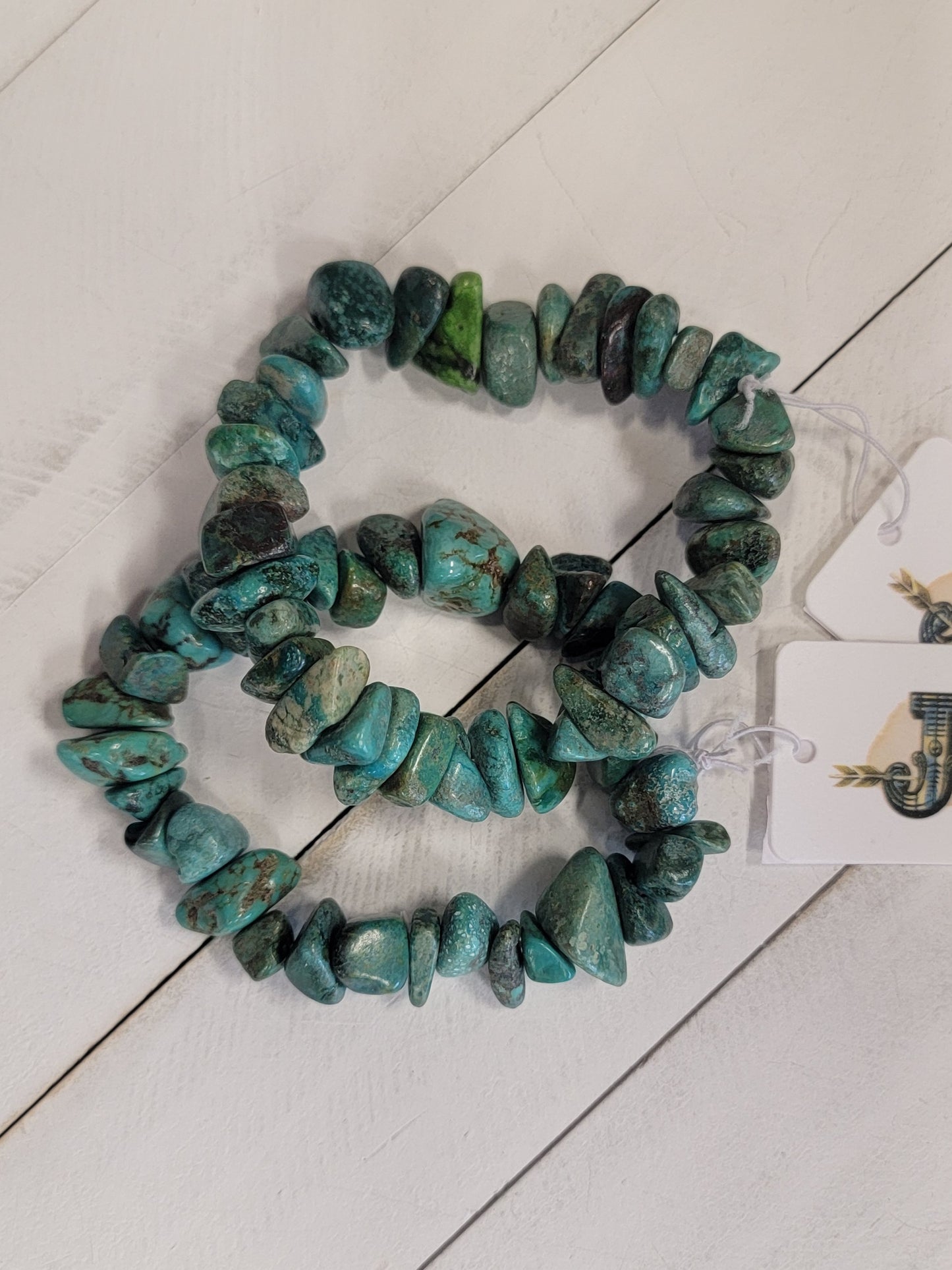 Chunky Turquoise Beaded Bracelet