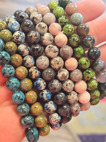 Natural Stone Stretch Bracelets
