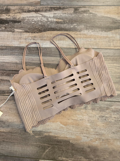 Laser Cut Mesh Bralette