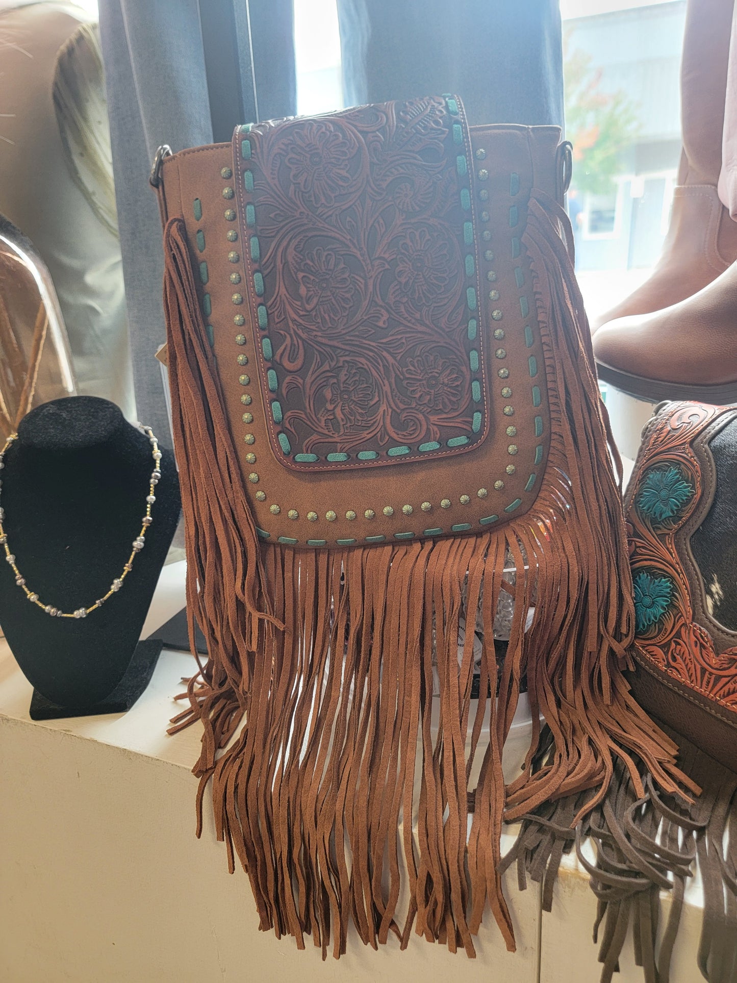Fringe Crossbody Purse