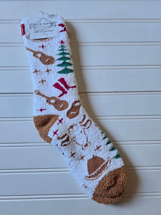 Country Christmas Cozy Collection Socks