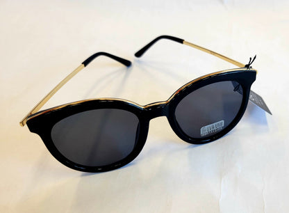 "Jade" Sunglasses + Readers with Gold Temple