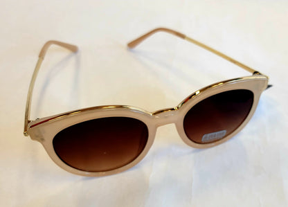 "Jade" Sunglasses + Readers with Gold Temple