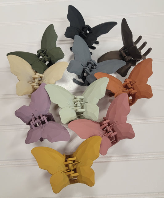 Butterfly Hair Clips