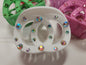 Colored Bedazzled Hair Clips