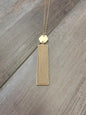 Wood Bar Necklace