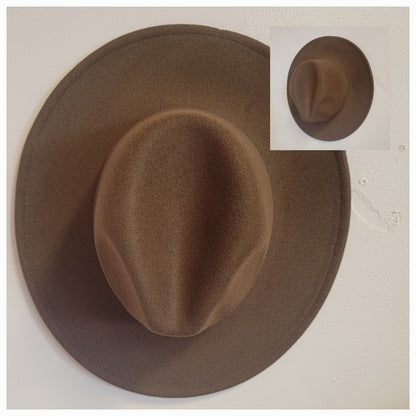 Felt Wide Brim Hat