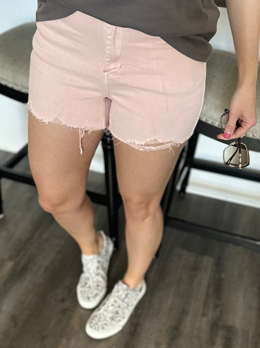 Blush Siobahn Destroy Shorts