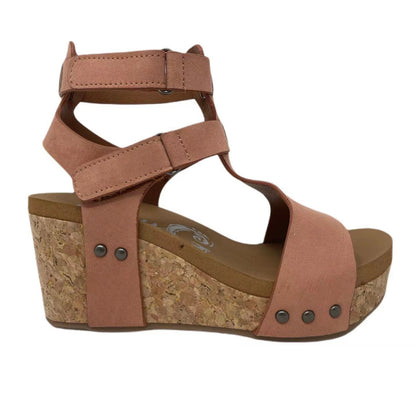 Coral Willa Wedge